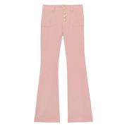 Charlotte katoenen broek Ines De La Fressange Paris , Pink , Dames