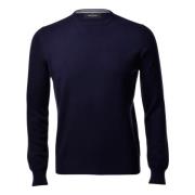 Stijlvol Paricollo Shirt Gran Sasso , Blue , Heren