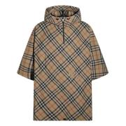 Zand Cady Cape Burberry , Beige , Dames