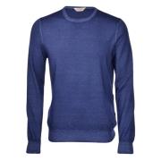 Stijlvol Paricollo Shirt Gran Sasso , Blue , Heren