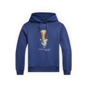 Fleece hoodie Polo Ralph Lauren , Blue , Heren