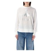 Witte Linnen Klowia T-Shirt Isabel Marant Étoile , White , Dames