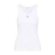 Witte Top voor Moderne Vrouwen Paco Rabanne , White , Dames