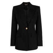 Casual Jas Versace , Black , Dames