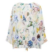 Bloemen Twist Blouse Dorothee Schumacher , Multicolor , Dames