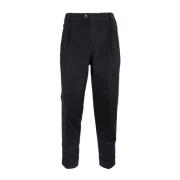 Heren Knoop Rits Broek PT Torino , Black , Heren