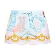 Gestreepte zwemshorts Versace , Multicolor , Heren