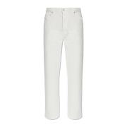 Jeans met logo Balenciaga , Beige , Dames