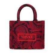 shopper type tas Versace , Red , Dames