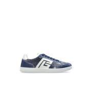 Sneakers met logo Balmain , Blue , Heren