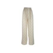 Wijde Broek Balenciaga , Beige , Dames