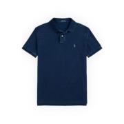 Gebreide Polo Polo Ralph Lauren , Blue , Heren