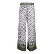 Zijden Multicolor Broek La DoubleJ , Multicolor , Dames