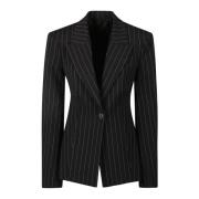 Elegante Blazer voor Stijlvolle Look The Attico , Blue , Dames