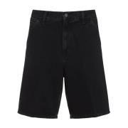 Korte knie shorts Carhartt Wip , Black , Heren