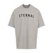 Stijlvol Grijs T-shirt voor Mannen Fear Of God , Gray , Heren