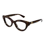 Stijlvolle Gg1832O Zonnebril Gucci , Brown , Unisex