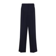 Blauwe Wollen Broek Stijlvolle Look Casablanca , Blue , Heren