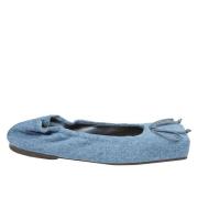 Ballet Flats voor Elegante Stijl Jacquemus , Blue , Dames