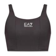 Trainingstop met verstelbare bandjes Emporio Armani EA7 , Gray , Dames