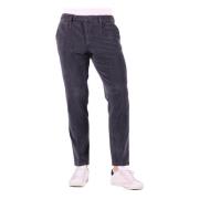 Grijze Katoenen Broek Briglia , Gray , Heren