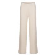 Gebreide Elastische Taille Broek P.a.r.o.s.h. , White , Dames