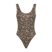 Sportieve Animalier Badpak Oseree , Brown , Dames