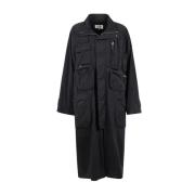 Stijlvolle jas voor elke gelegenheid MM6 Maison Margiela , Black , Dam...