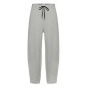 Grijze Melange Casual Broek Deha , Gray , Dames