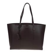 Rode Shopper Tas Elegante Stijl Tory Burch , Brown , Dames