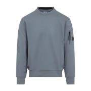 Grijze Sweatshirt met Ritszak C.p. Company , Gray , Heren