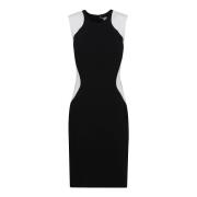 Zwarte Sheath Jurk Elegante Ronde Halslijn Stella McCartney , Black , ...