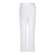 Witte Flared Broek Blanca Vita , White , Dames