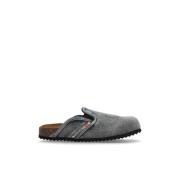 Denim slides D-Woodstock Diesel , Gray , Heren