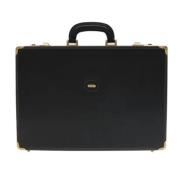 Pre-owned Leather handbags Bally Pre-owned , Black , Dames