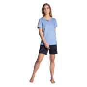 Pyjama voor vrouwen voor comfortabele nachten Calida , Blue , Dames