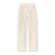 Geplooide broek Theory , Beige , Dames