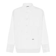 Witte Poplin Overhemd Elegante Stijl Jean Paul Gaultier , White , Dame...