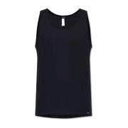 Geribbelde top Hanro , Black , Heren