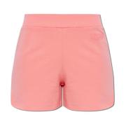 Logo shorts Moschino , Pink , Dames