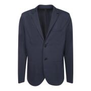 Blauwe Blazer voor Mannen Stijlvol Harris Wharf London , Blue , Heren