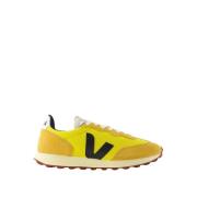 Gele Nylon Sneakers Rio Branco II Veja , Yellow , Heren