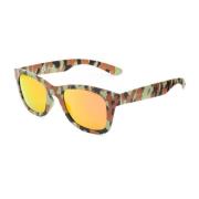 Multicolor Injected Frame Zonnebril Police , Multicolor , Unisex