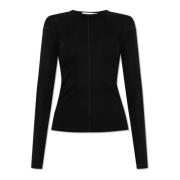 Lange mouwen top Helmut Lang , Black , Dames