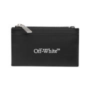 Zwarte Portemonnees Stijlvol Off White , Black , Heren