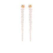 Kristal Dangle Oorbellen Simone Rocha , Pink , Dames