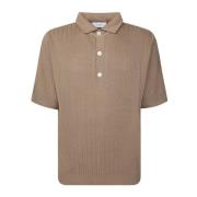 Bruin T-shirt voor mannen Lardini , Brown , Heren