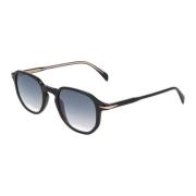 Retro Ronde Zonnebrillen Collectie Eyewear by David Beckham , Black , ...