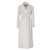 Grijze Jassen Paolore Stijlvolle Buitenkleding Max Mara , Gray , Dames