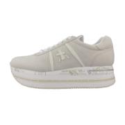 Sportieve Sneakers voor Actieve Levensstijl Premiata , Beige , Dames